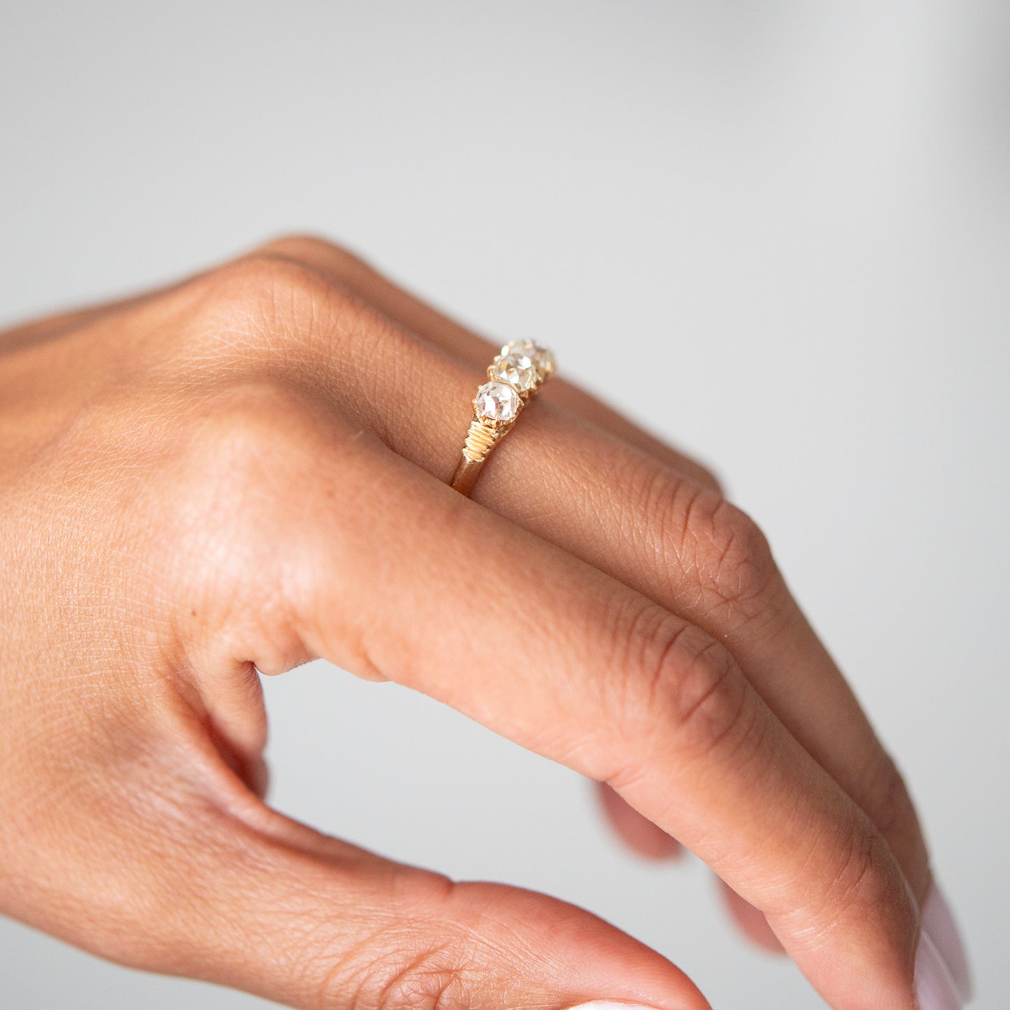 Victorian Quartet Diamond Ring