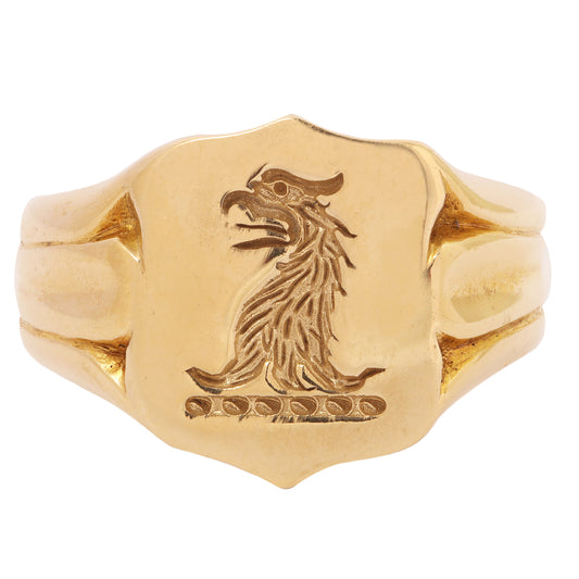 Griffin Signet Ring