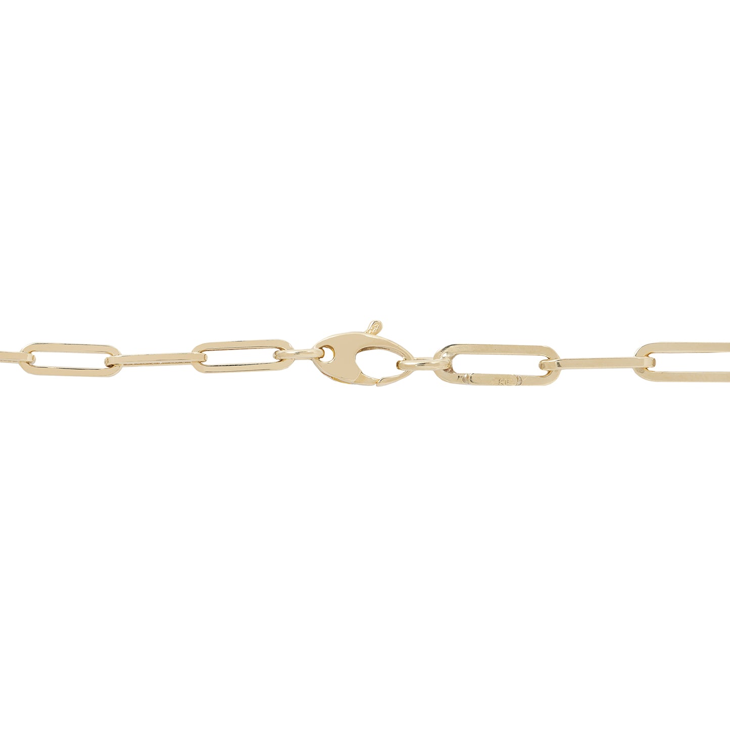 Golden Horizon Paperclip Bracelet