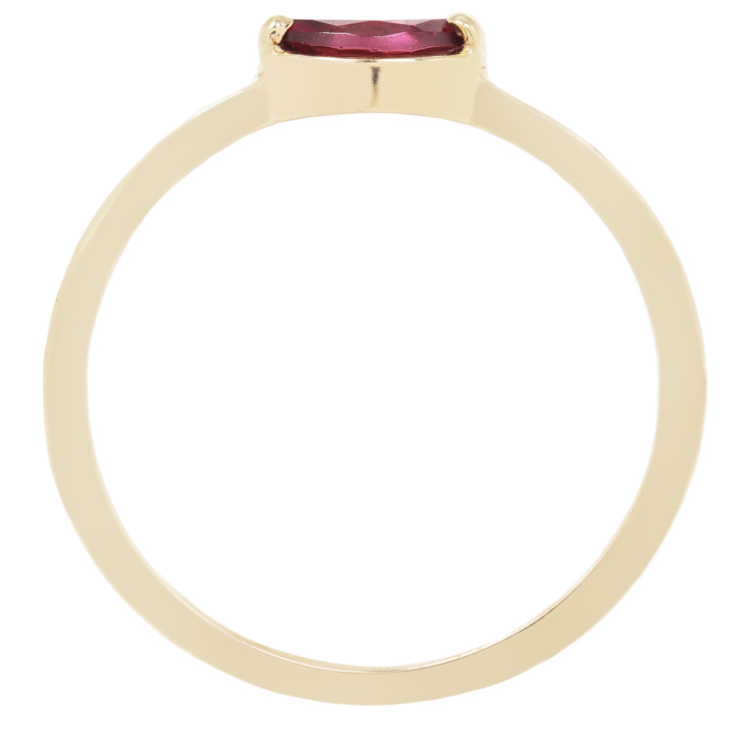 Garnet Marquise Ring