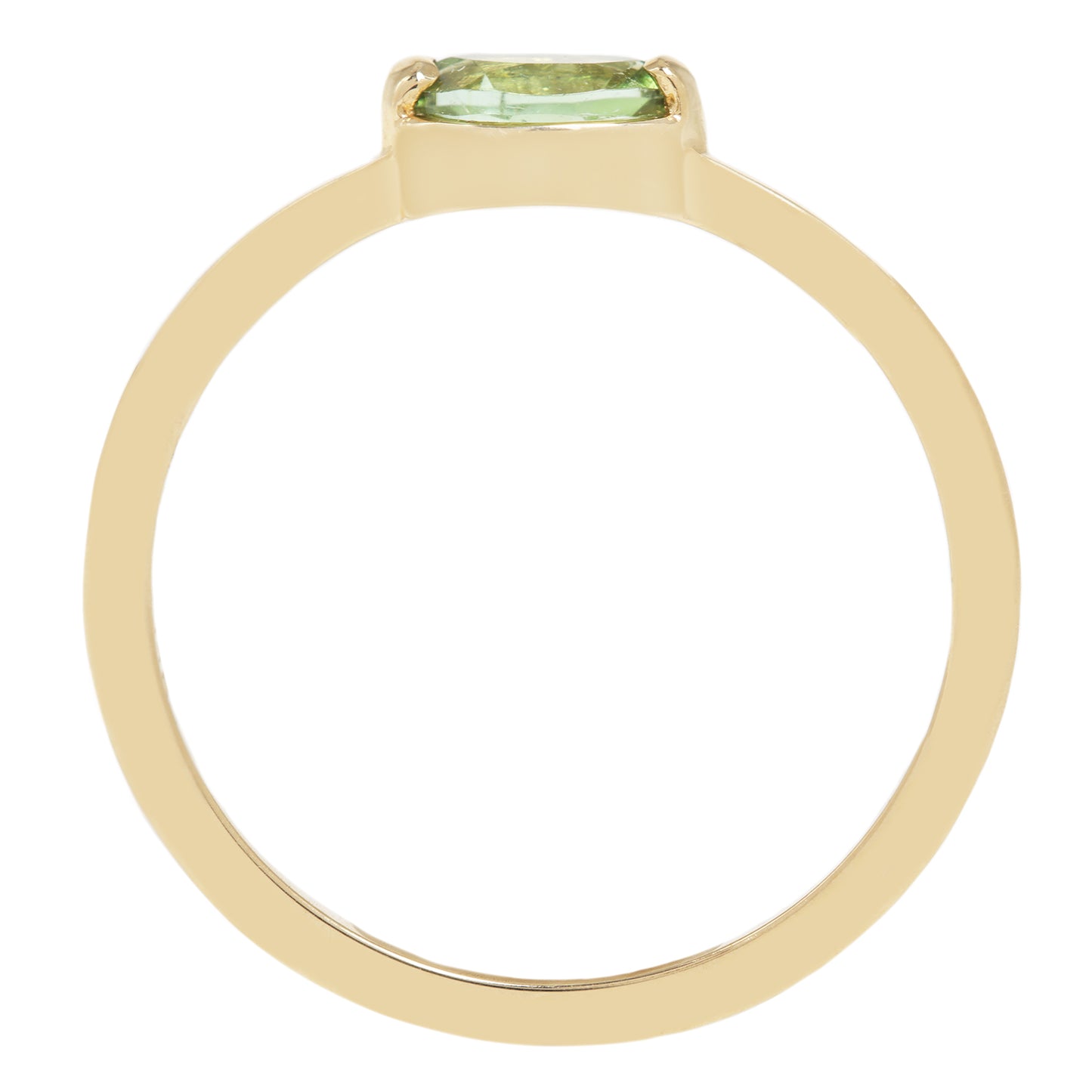 Green Tourmaline Marquise Ring
