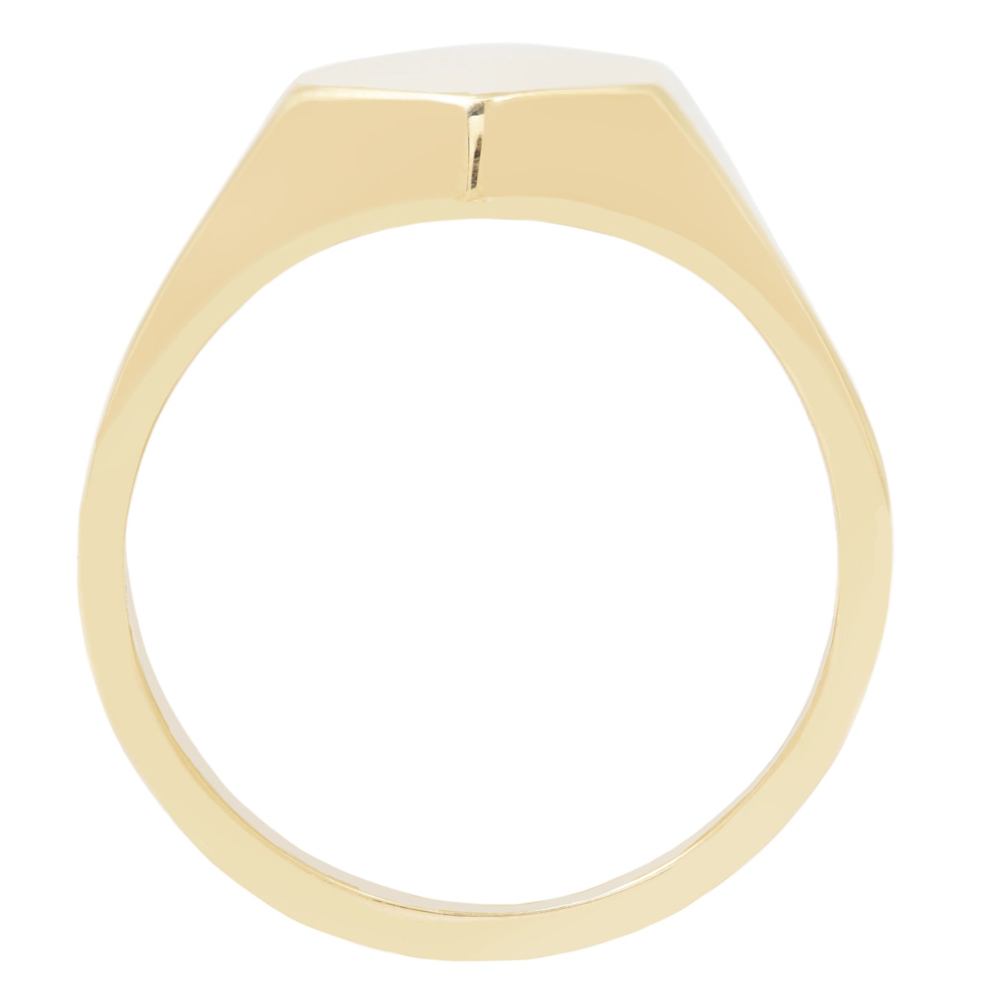 Hexagon Signet Ring