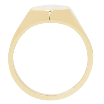 Hexagon Signet Ring