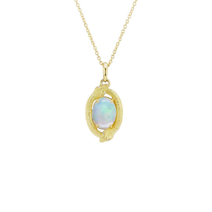 Double Ouroboros Necklace
