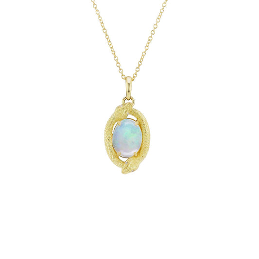 Double Ouroboros Necklace