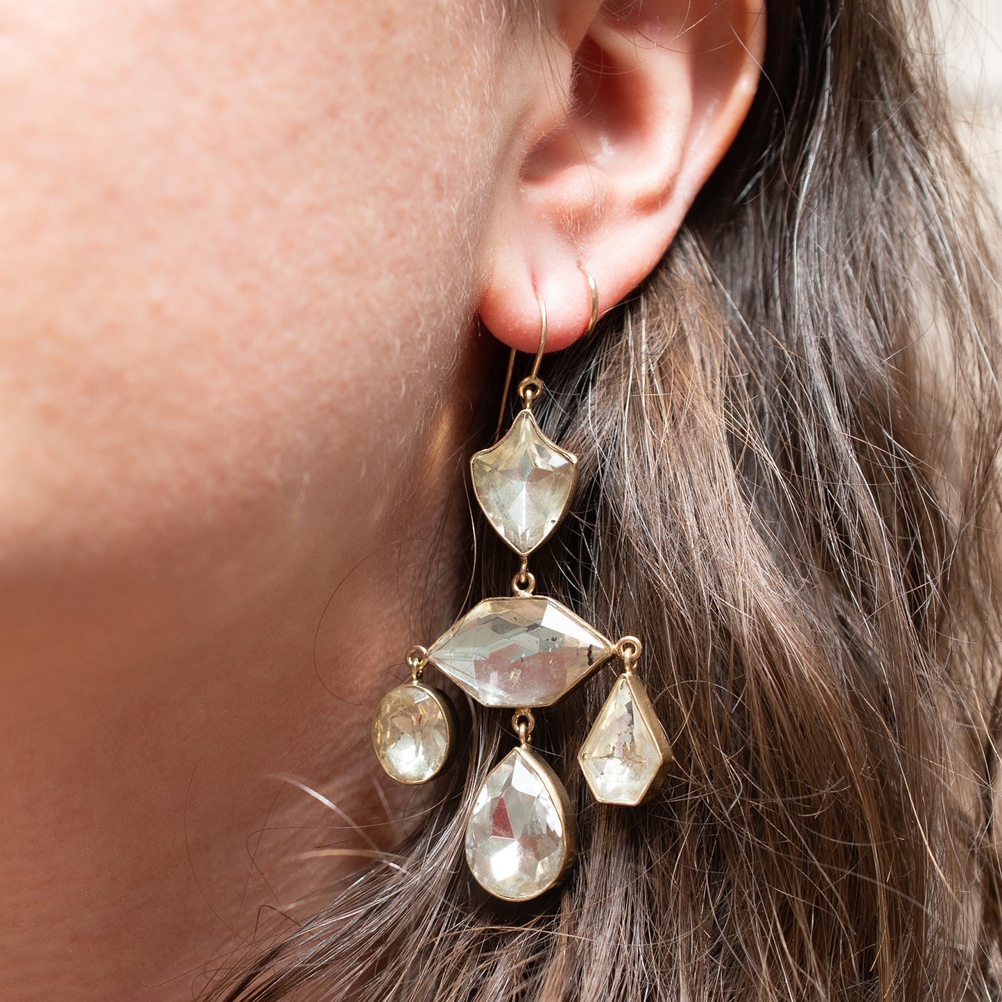 Chandelier Balance Drop Earrings