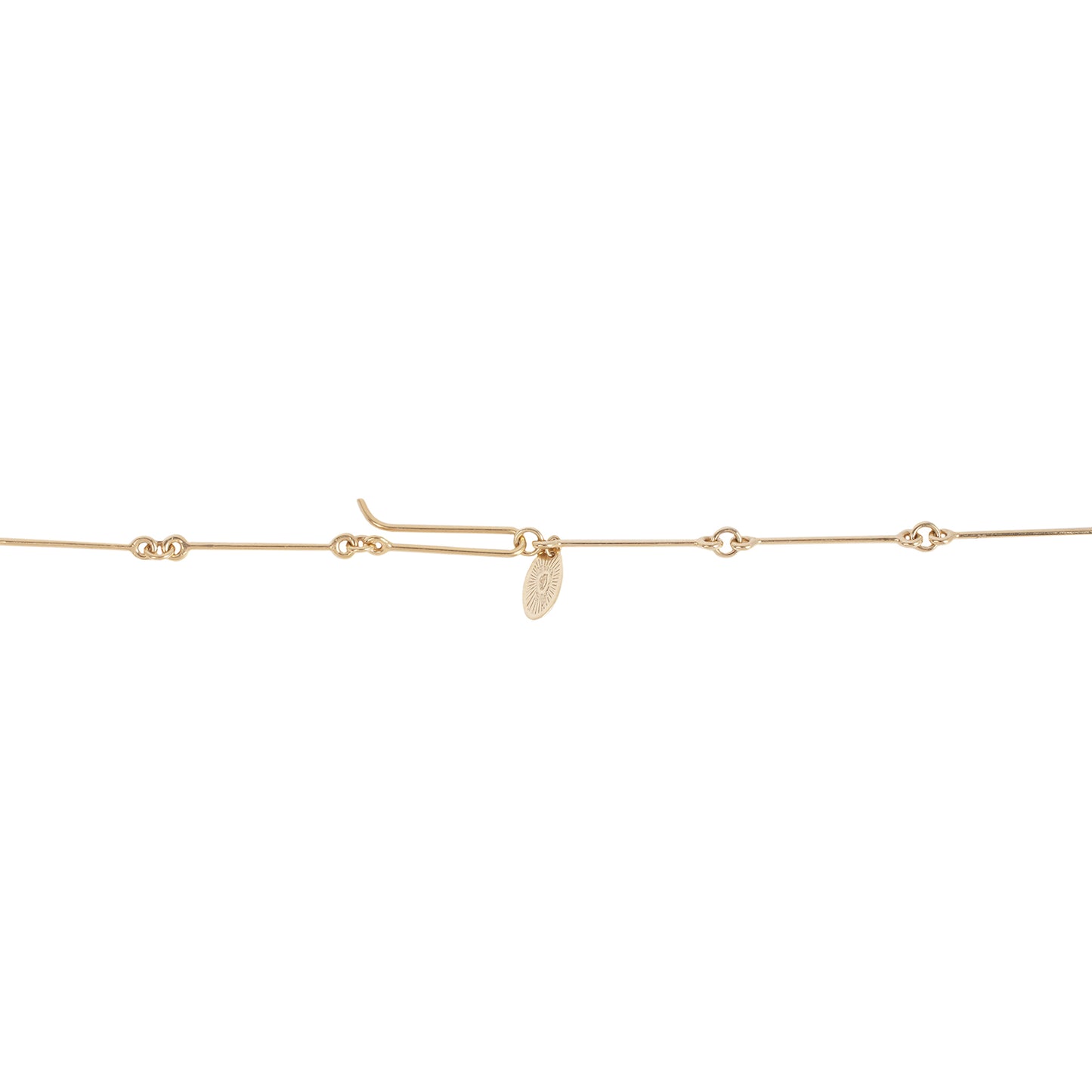 Wire Charm Drop Necklace #3