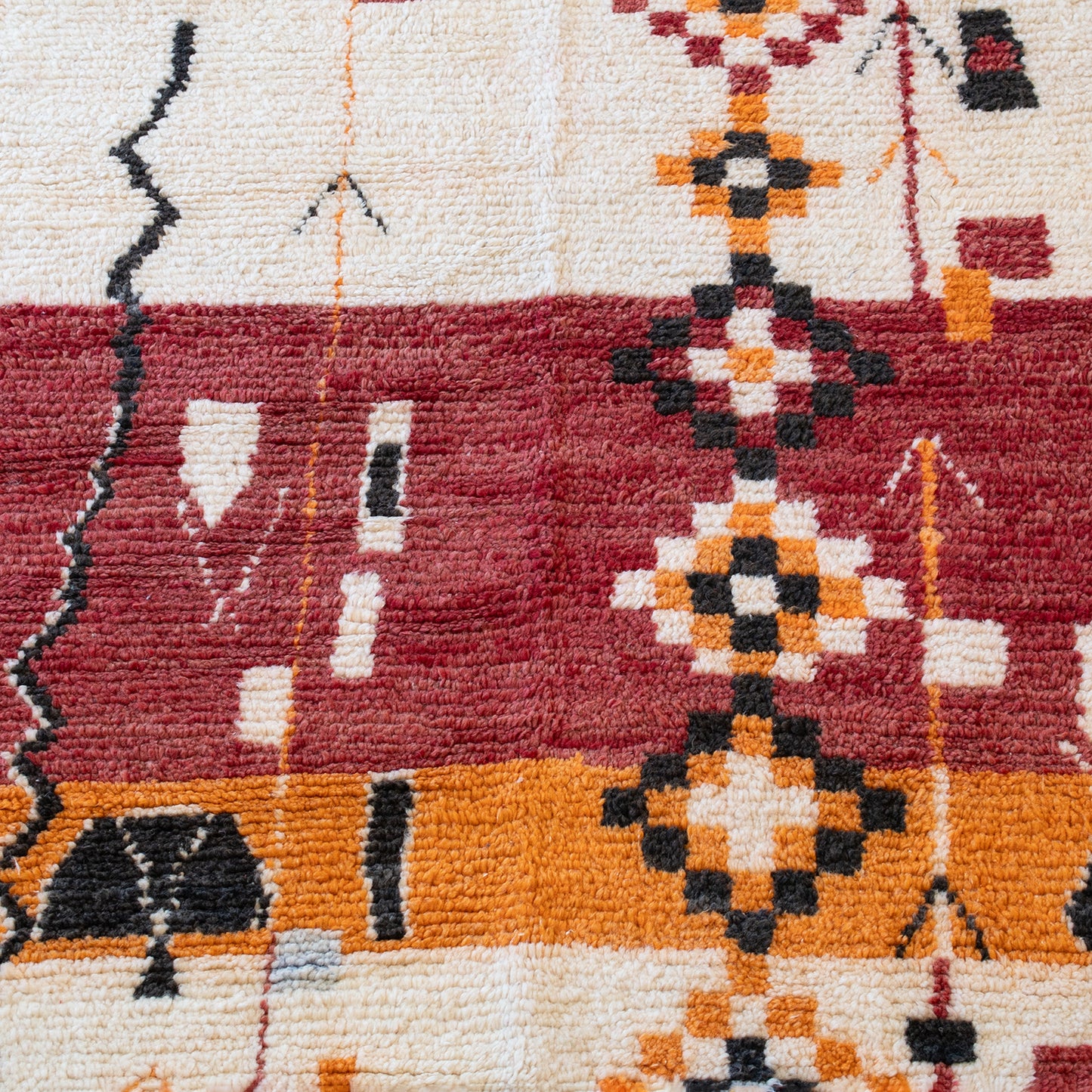 Abstract Boujad Moroccan Rug