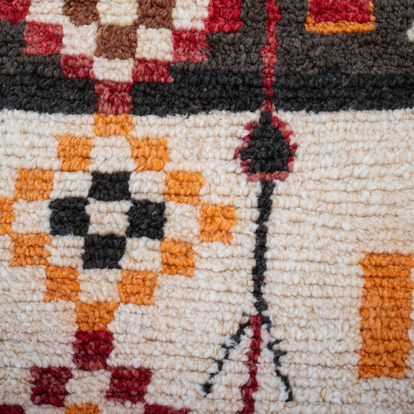 Abstract Boujad Moroccan Rug