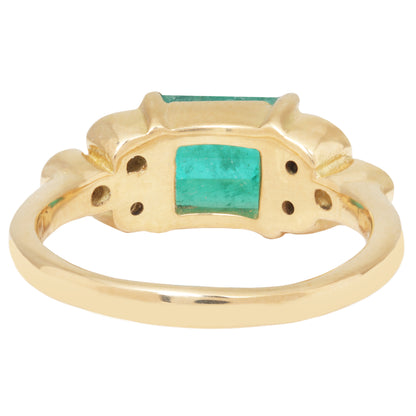 Nova Green Emerald Ring