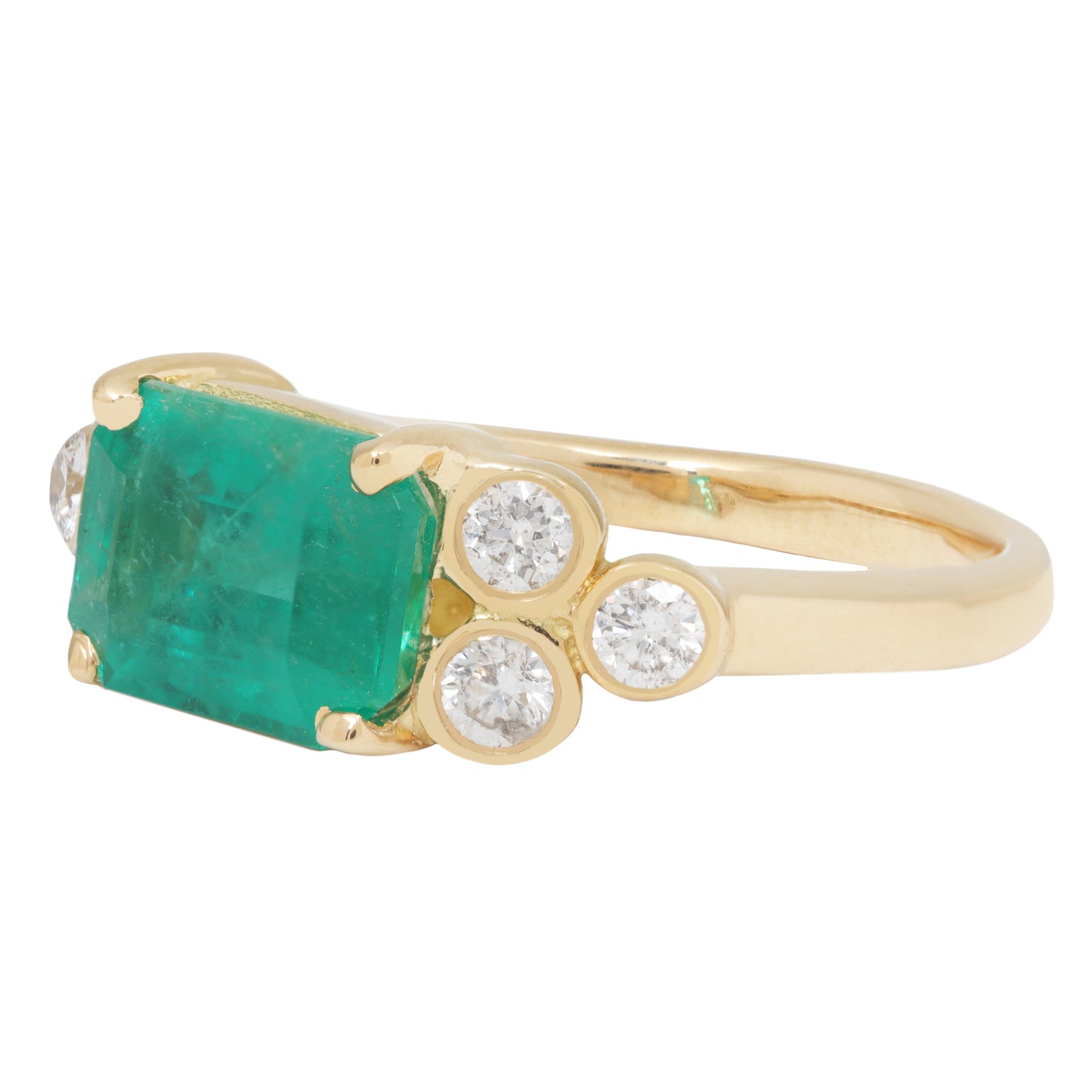Nova Green Emerald Ring