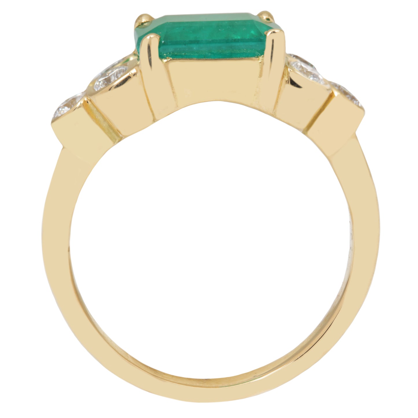 Nova Green Emerald Ring