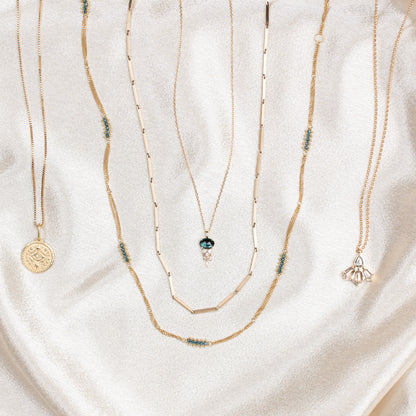 Evil Eye & Hamsa Gold Charm