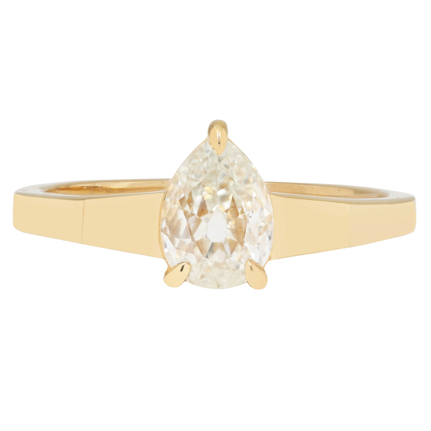 Oasis Pear Diamond Mirage Ring