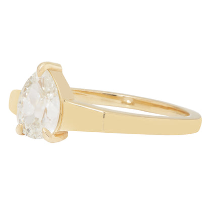 Oasis Pear Diamond Mirage Ring