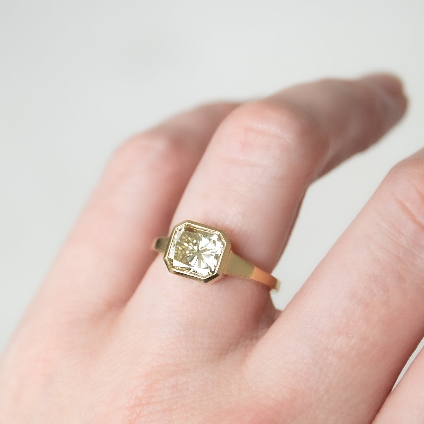 Fancy Yellow Diamond Ring