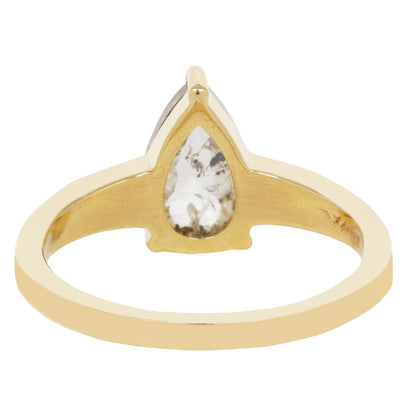 Starry Sky Pear Diamond Ring