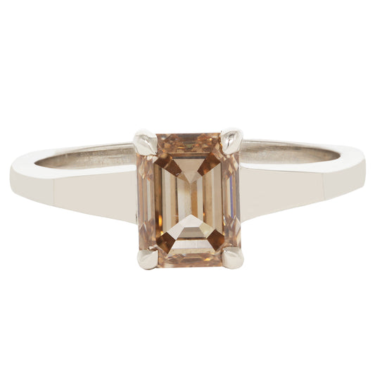 Champagne Diamond Mirrors Ring