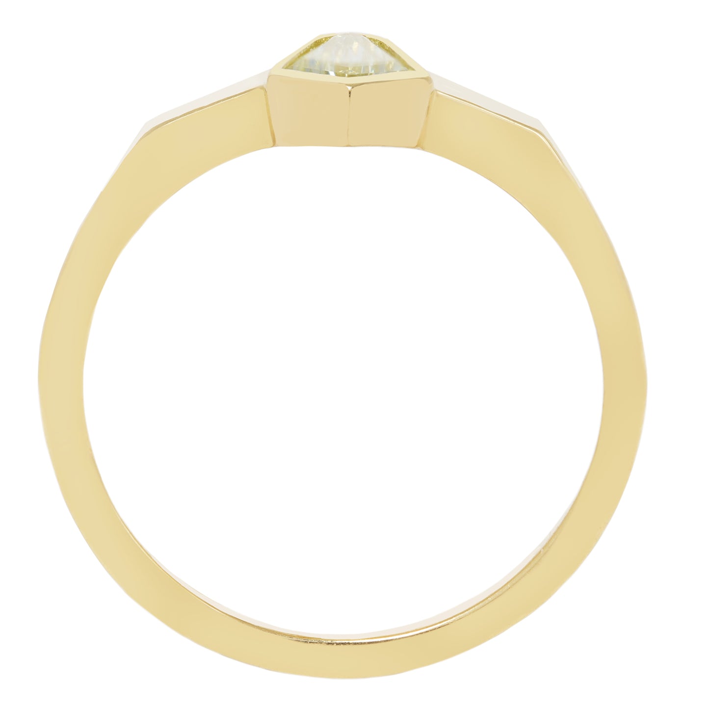 Light Beam Diamond Ring