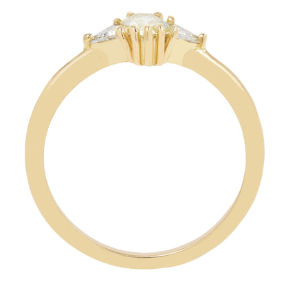 Buttercup Three Diamond Ring