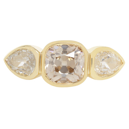 Golden Brilliance Diamond Ring