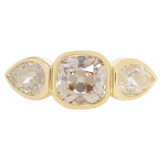 Golden Brilliance Diamond Ring