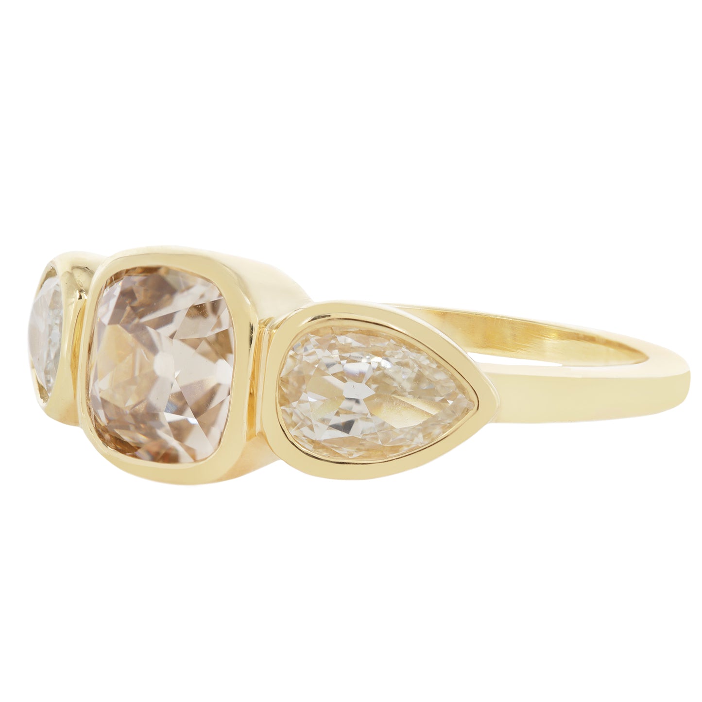 Golden Brilliance Diamond Ring