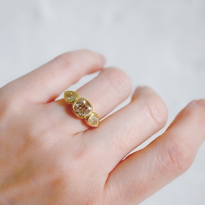 Golden Brilliance Diamond Ring