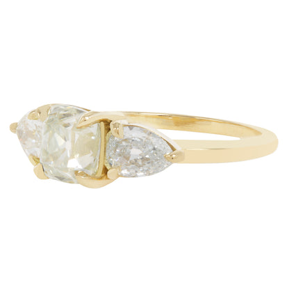 Bright Trinity Diamond Ring