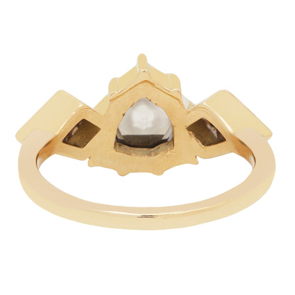 Macle Diamond Crown Ring