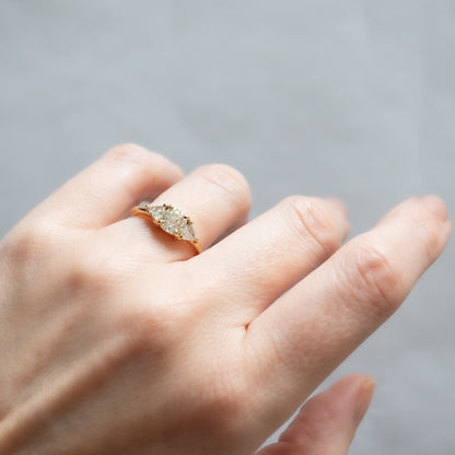 Sweet Trio Diamond Ring
