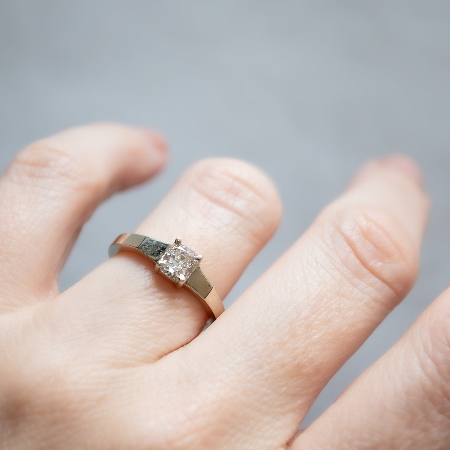 Petite Diamond Mirage Ring