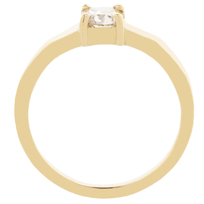 Petite Diamond Mirage Ring