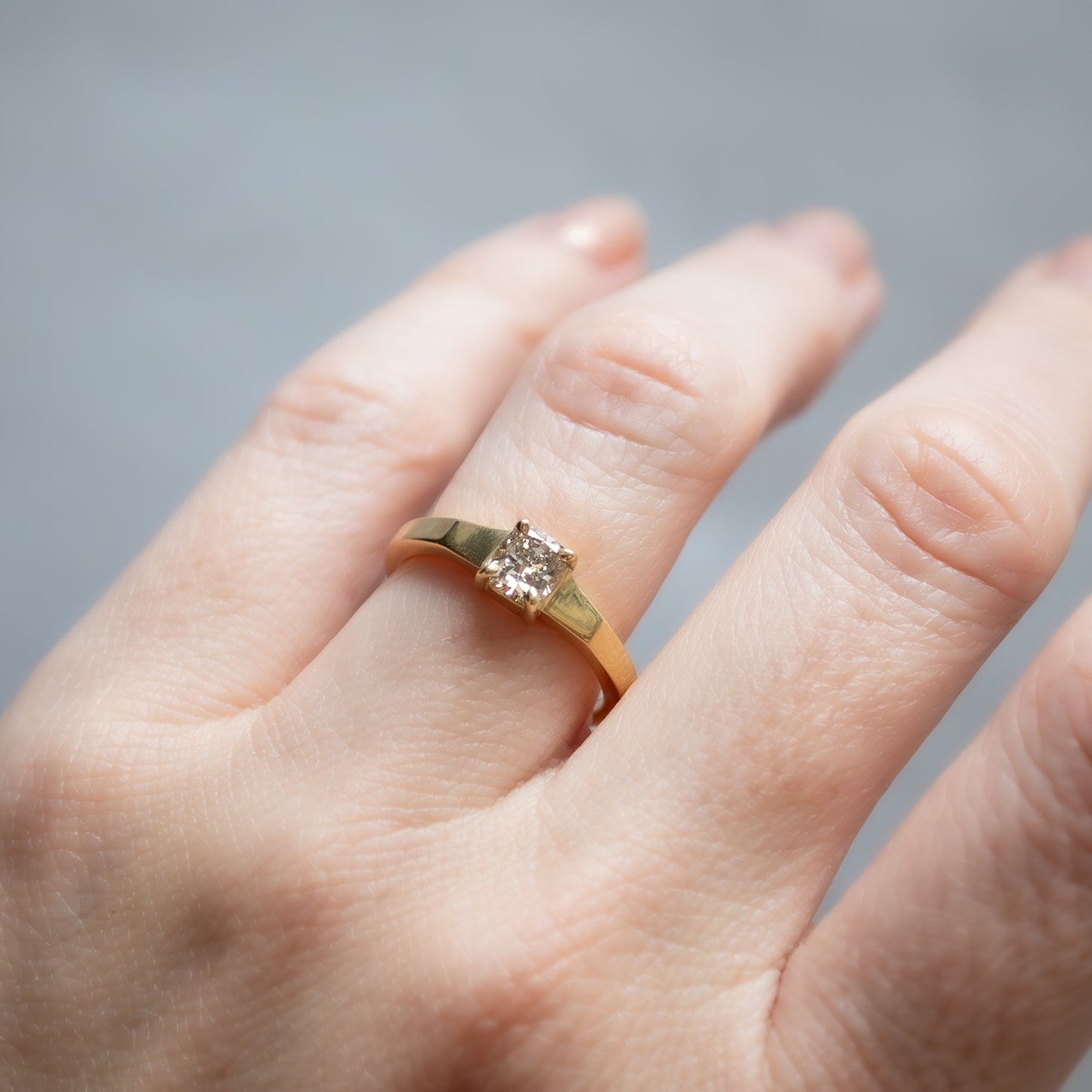 Petite Diamond Mirage Ring