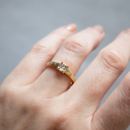 Petite Diamond Mirage Ring