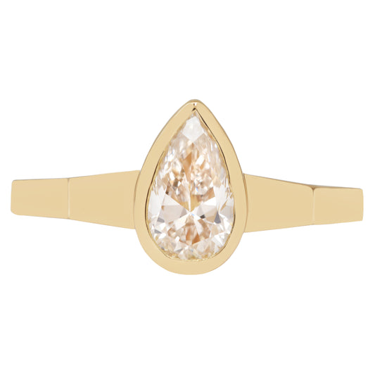 Radiant Pear Mojave Ring