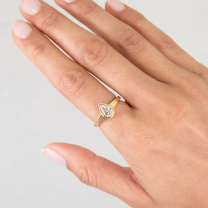 Radiant Pear Mojave Ring