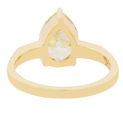 Canary Diamond Radiance Ring