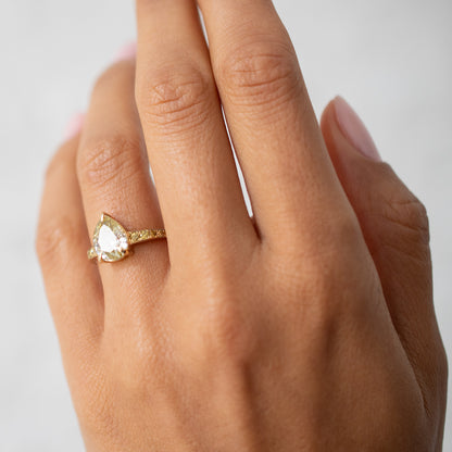 Canary Diamond Radiance Ring