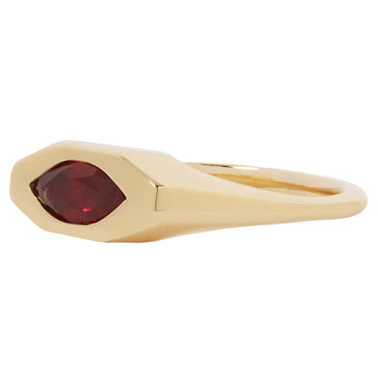Ruby Marquise Signet