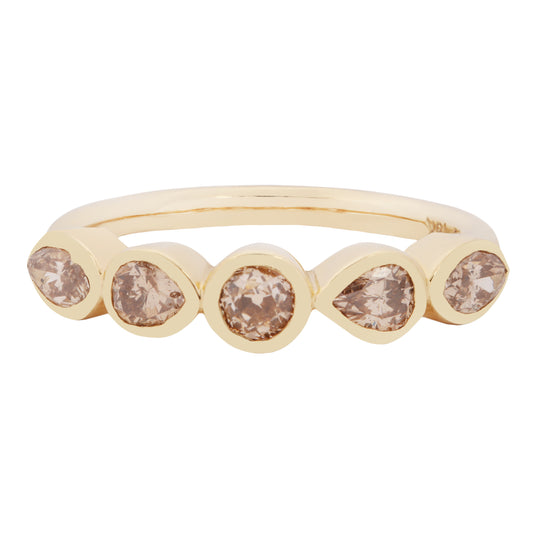 Sunbeam Diamond Stacking Band