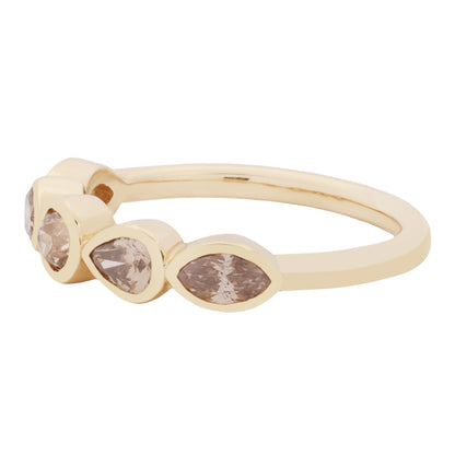Sunbeam Diamond Stacking Band