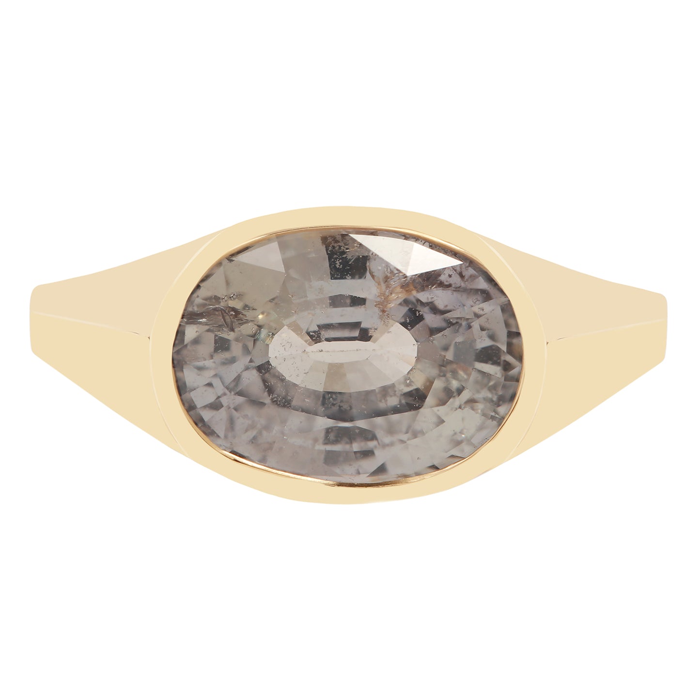 Purple Galaxy Signet Ring