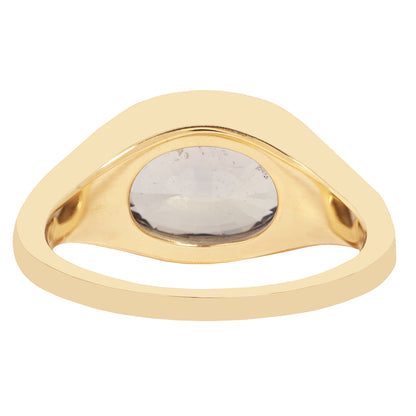 Purple Galaxy Signet Ring