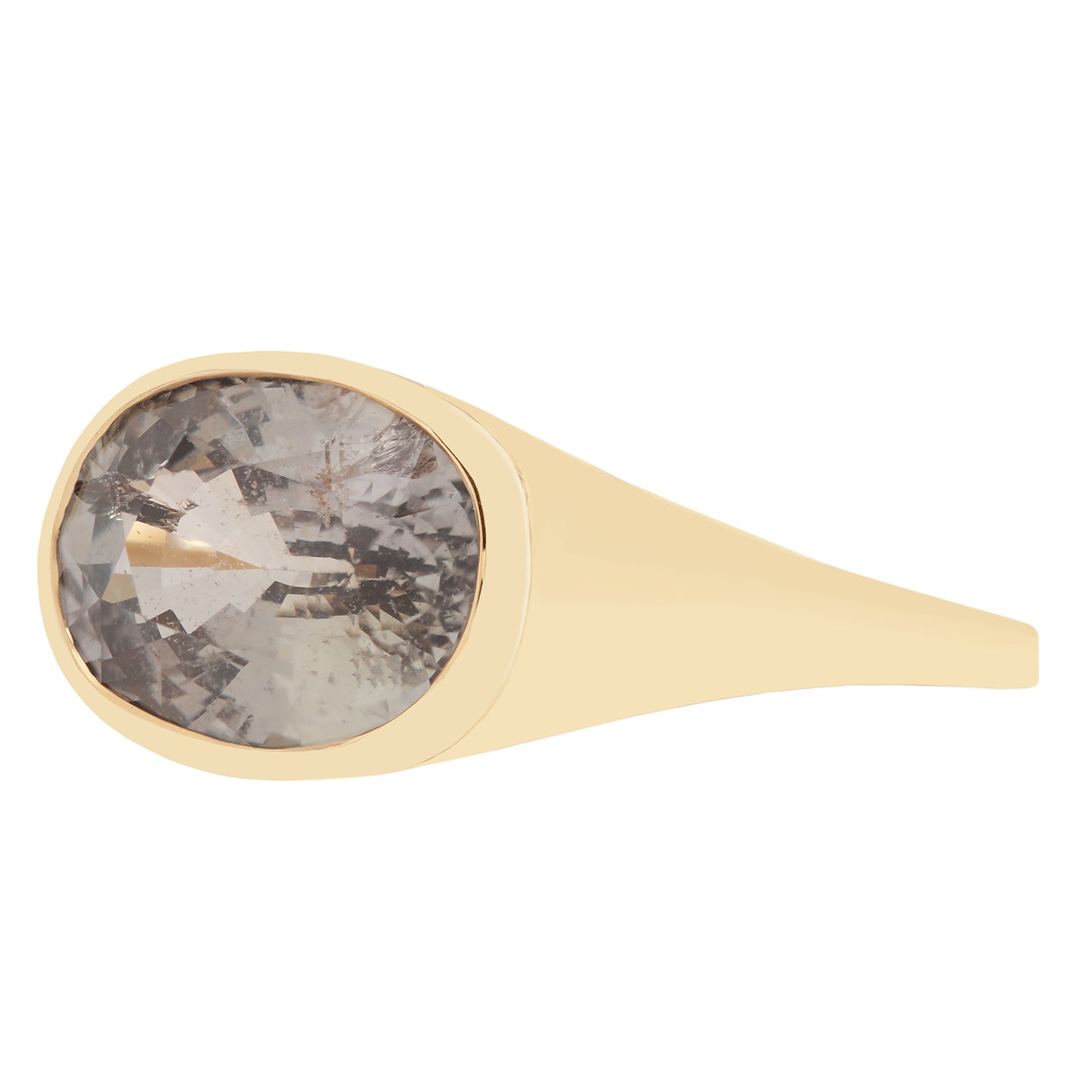 Purple Galaxy Signet Ring