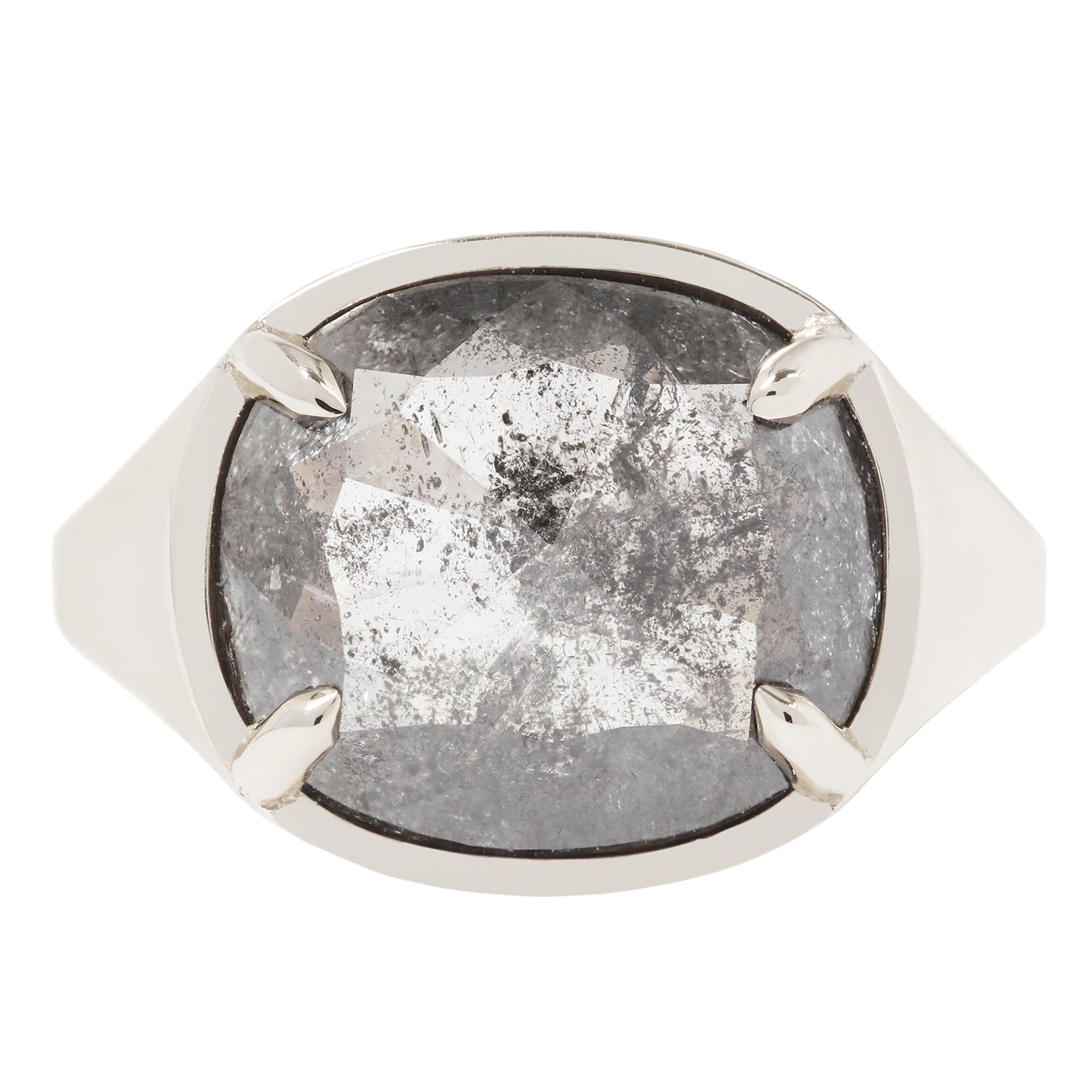 Lunar Diamond Empire Ring