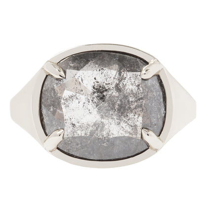 Lunar Diamond Empire Ring