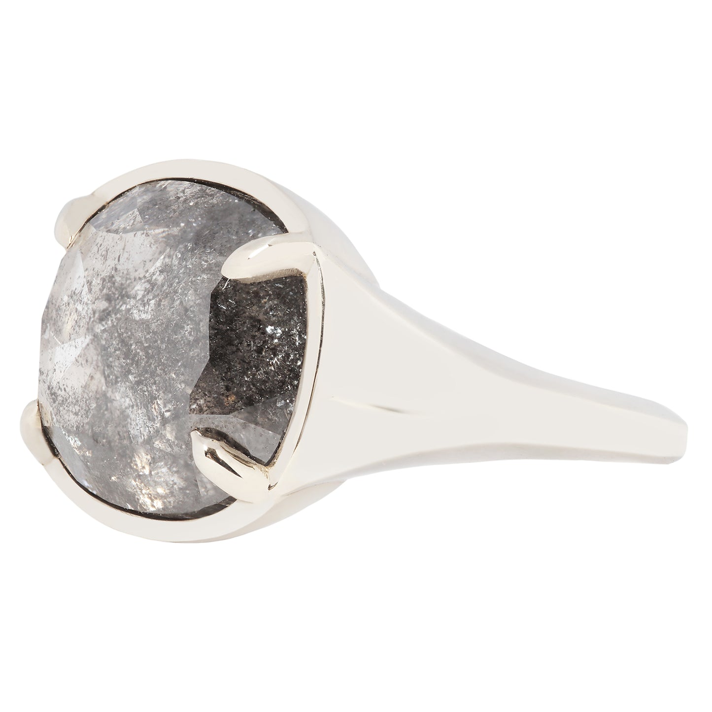 Lunar Diamond Empire Ring