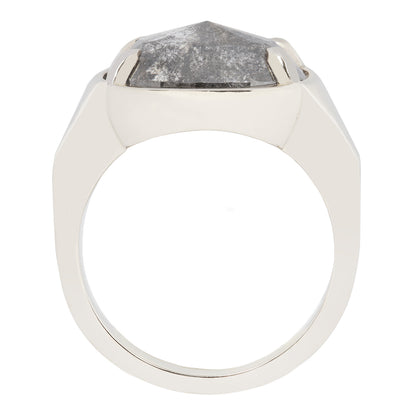 Lunar Diamond Empire Ring