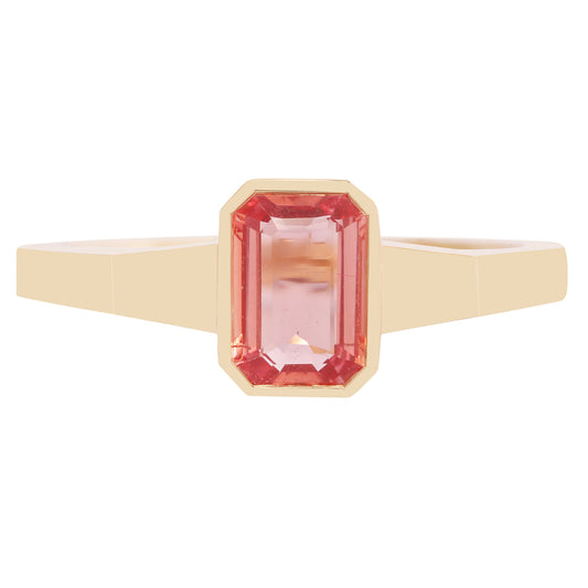 Sunset Sapphire Ring